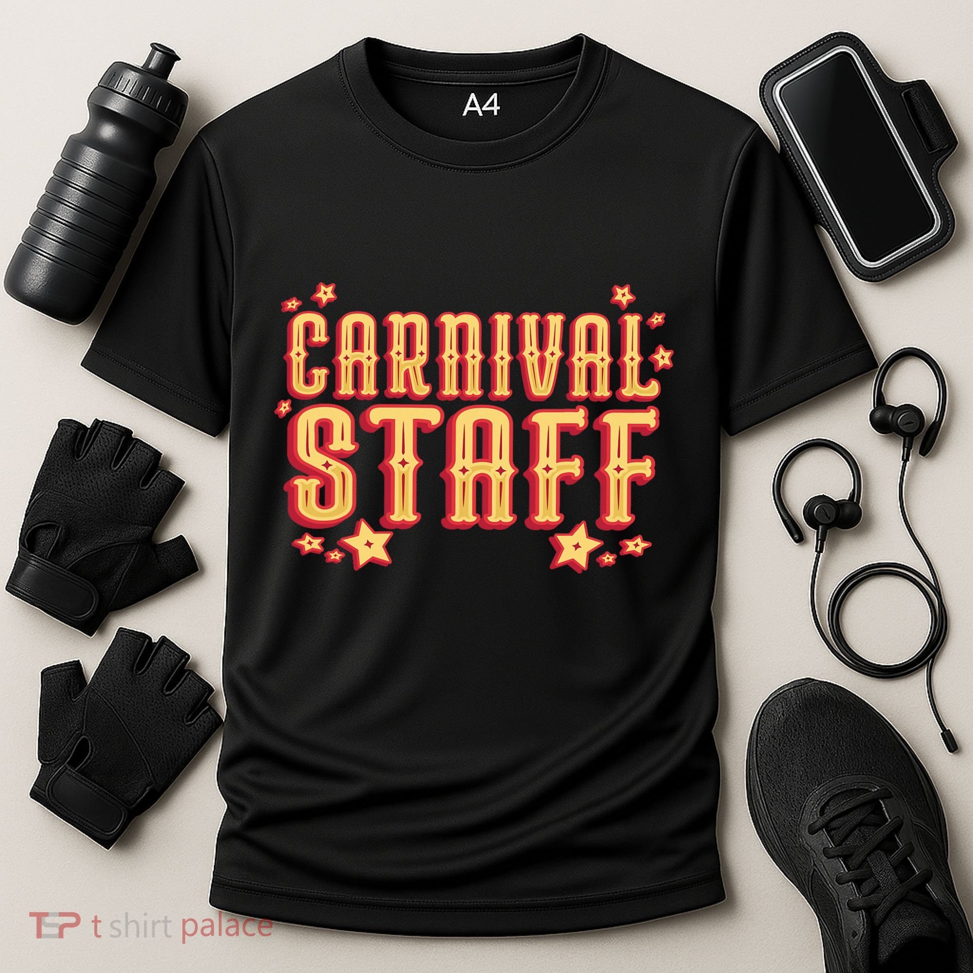 Carnival Staff Circus Event Cooling Performance Crew T-Shirt