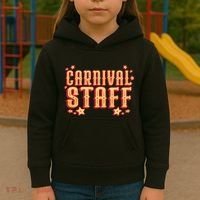 Carnival Staff Circus Event Kids Hoodie thumb 3