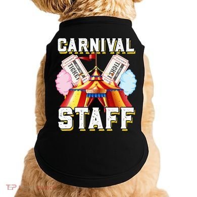 Carnival Staff Circus Event Security Ringmaster Lover Cute Doggie Tank