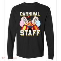 Carnival Staff Circus Event Security Ringmaster Lover Cute Comfort Colors Heavyweight Long Sleeve T-Shirt thumb 0