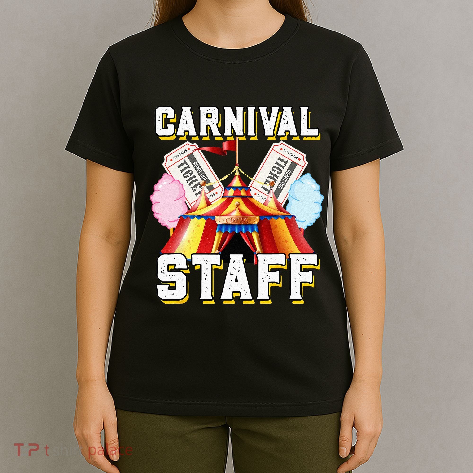 Carnival Staff Circus Event Security Ringmaster Lover Cute T-Shirt