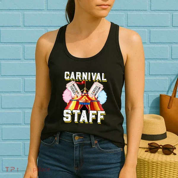 Carnival Staff Circus Event Security Ringmaster Lover Cute Women's Tank Top