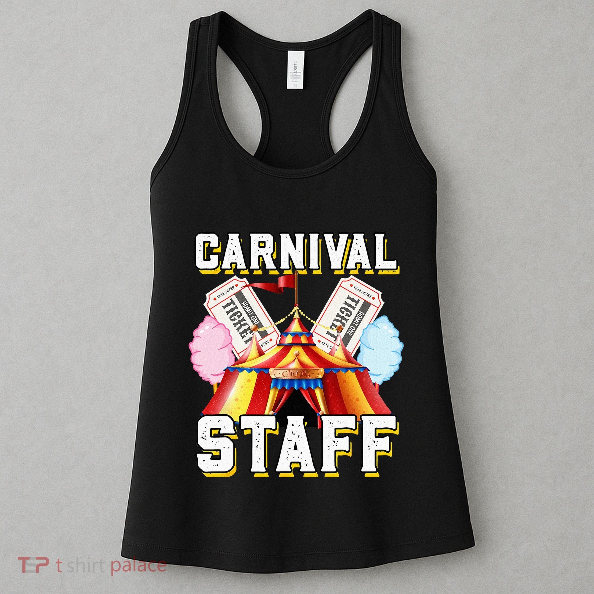 Carnival Staff Circus Event Security Ringmaster Lover Cute Women's Tank Top