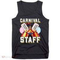 Carnival Staff Circus Event Security Ringmaster Lover Cute Tank Top thumb 0