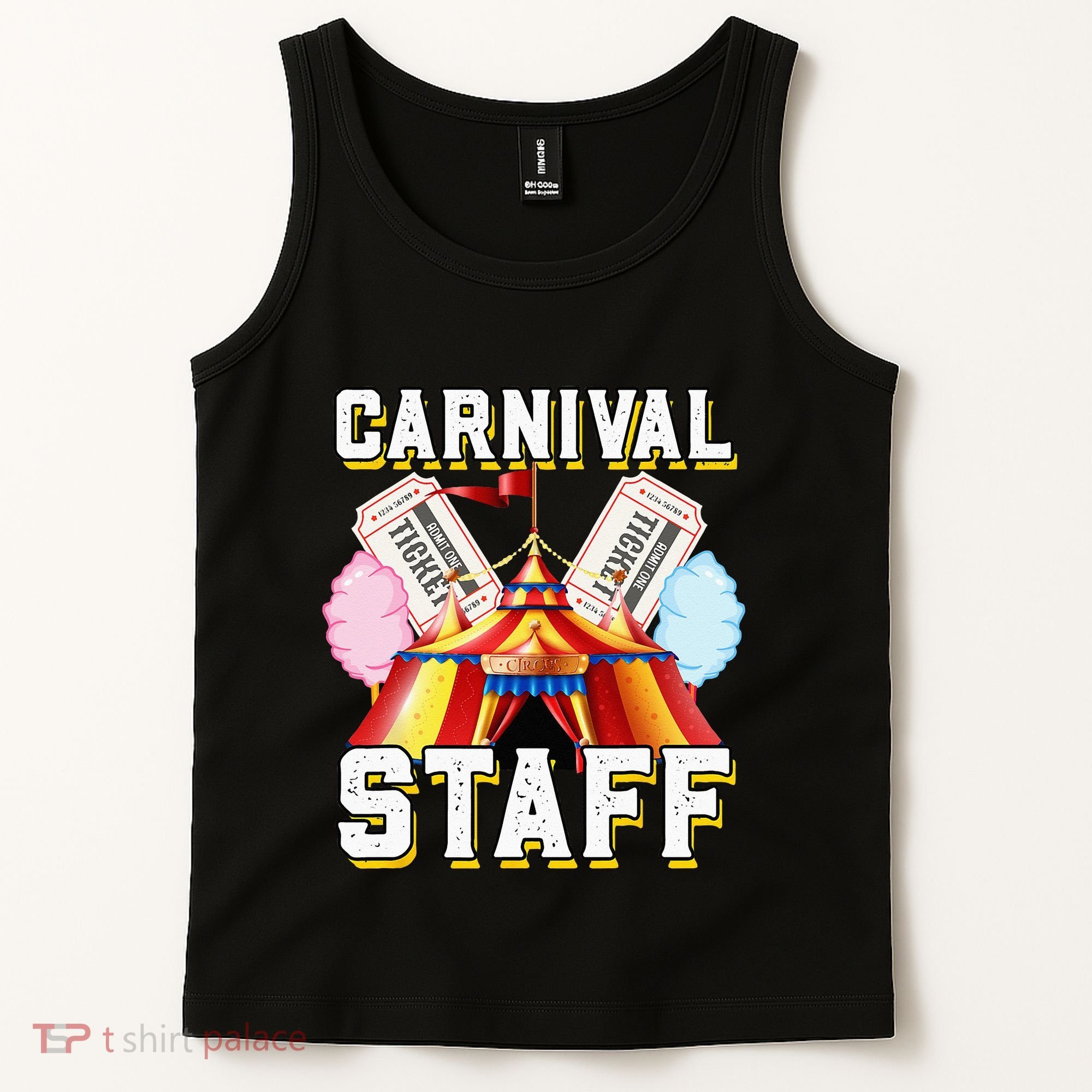 Carnival Staff Circus Event Security Ringmaster Lover Cute Tank Top