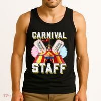 Carnival Staff Circus Event Security Ringmaster Lover Cute Tank Top thumb 3