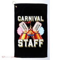 Carnival Staff Circus Event Security Ringmaster Lover Cute Golf Towel thumb 0