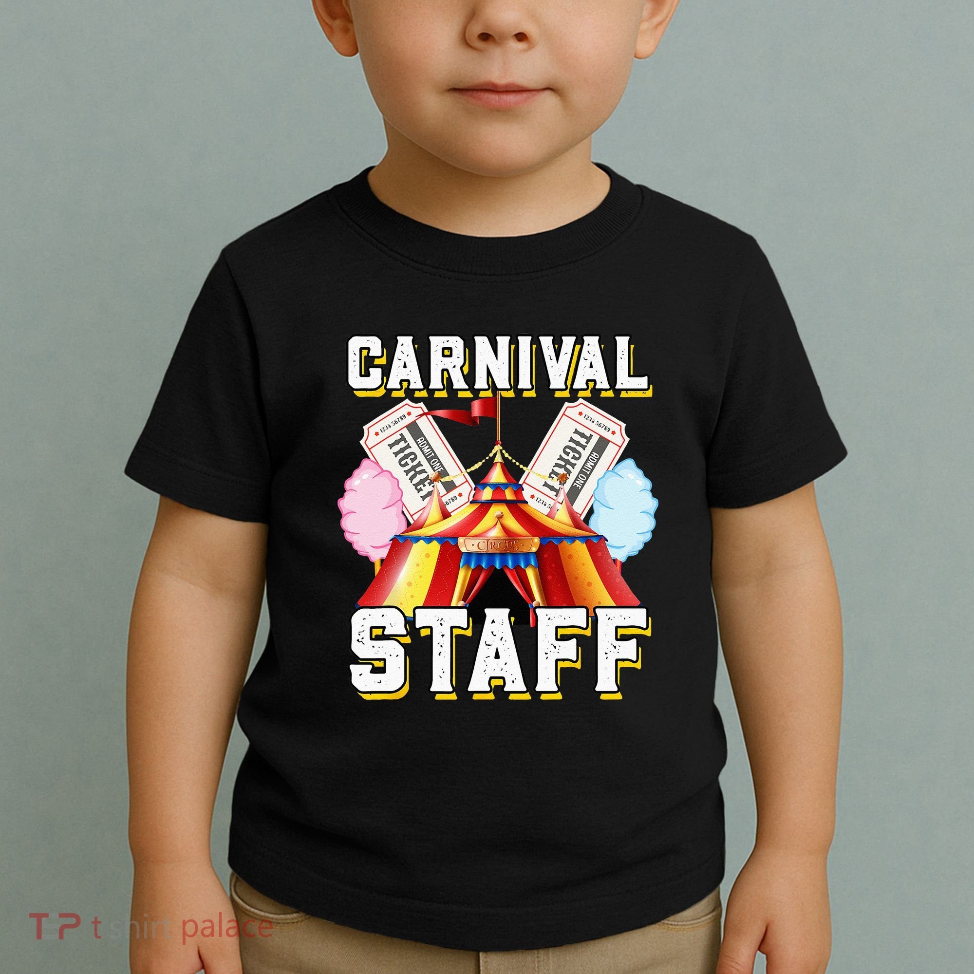 Carnival Staff Circus Event Security Ringmaster Lover Cute Toddler T-Shirt