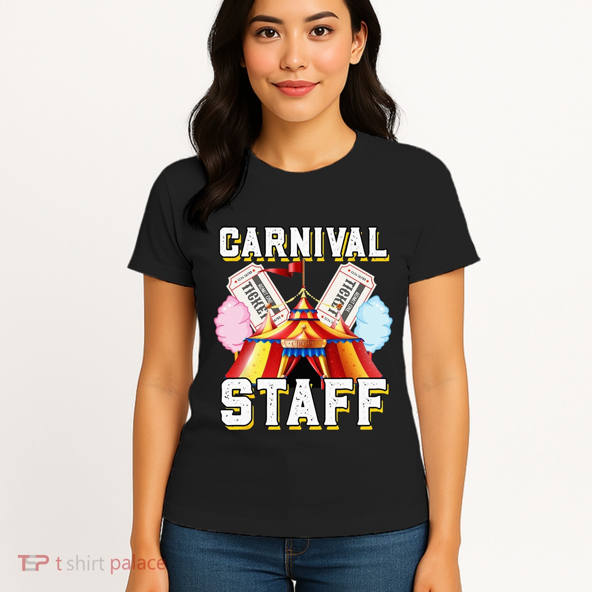 Carnival Staff Circus Event Security Ringmaster Lover Cute Women's T-Shirt