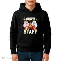 Carnival Staff Circus Event Security Ringmaster Lover Cute Kids Hoodie thumb 4