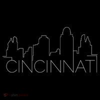 Cincinnati Skyline City View Bucket Hat thumb 4