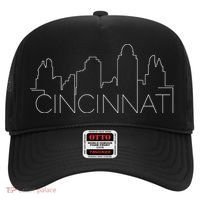 Cincinnati Skyline City View Hat thumb 0