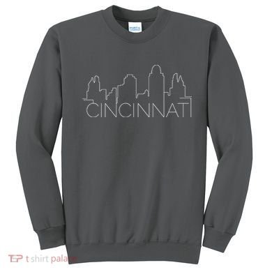 Cincinnati Skyline City View Sweatshirt