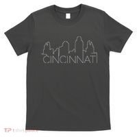 Cincinnati Skyline City View T-Shirt thumb 0