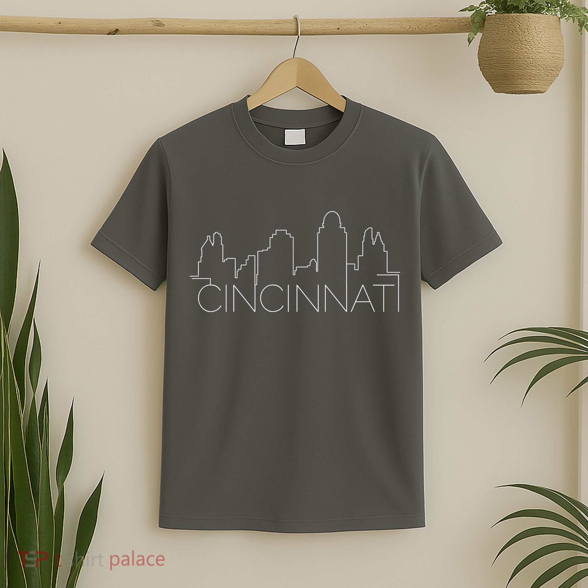 Cincinnati Skyline City View T-Shirt