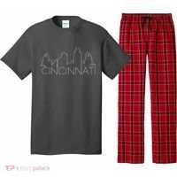 Cincinnati Skyline City View Pajama Set thumb 0