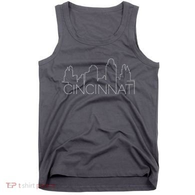 Cincinnati Skyline City View Tank Top