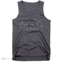 Cincinnati Skyline City View Tank Top thumb 0
