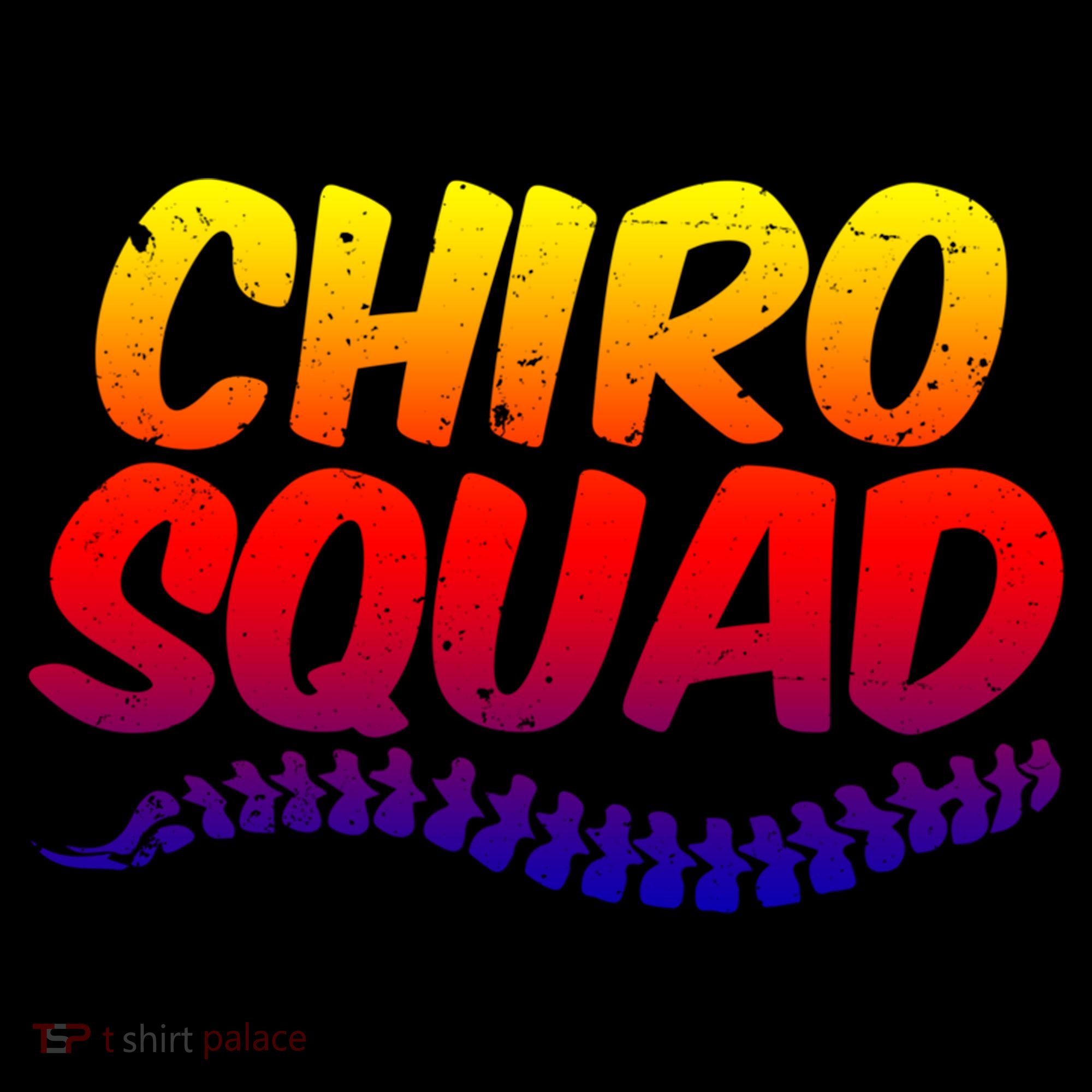 Chiro Squad Chiropractic Funny Chiropractor Novelty Humor Gift Women's Hoodie