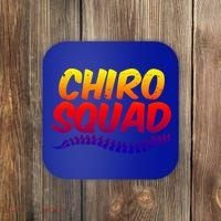 Chiro Squad Chiropractic Funny Chiropractor Novelty Humor Gift Coaster thumb 0