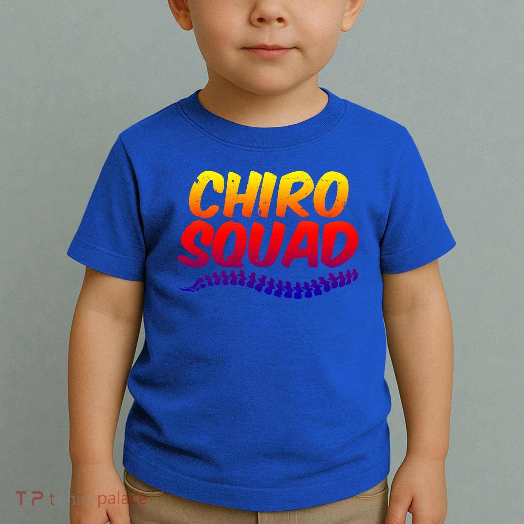 Chiro Squad Chiropractic Funny Chiropractor Novelty Humor Gift Toddler T-Shirt