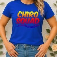 Chiro Squad Chiropractic Funny Chiropractor Novelty Humor Gift Women's T-Shirt thumb 2