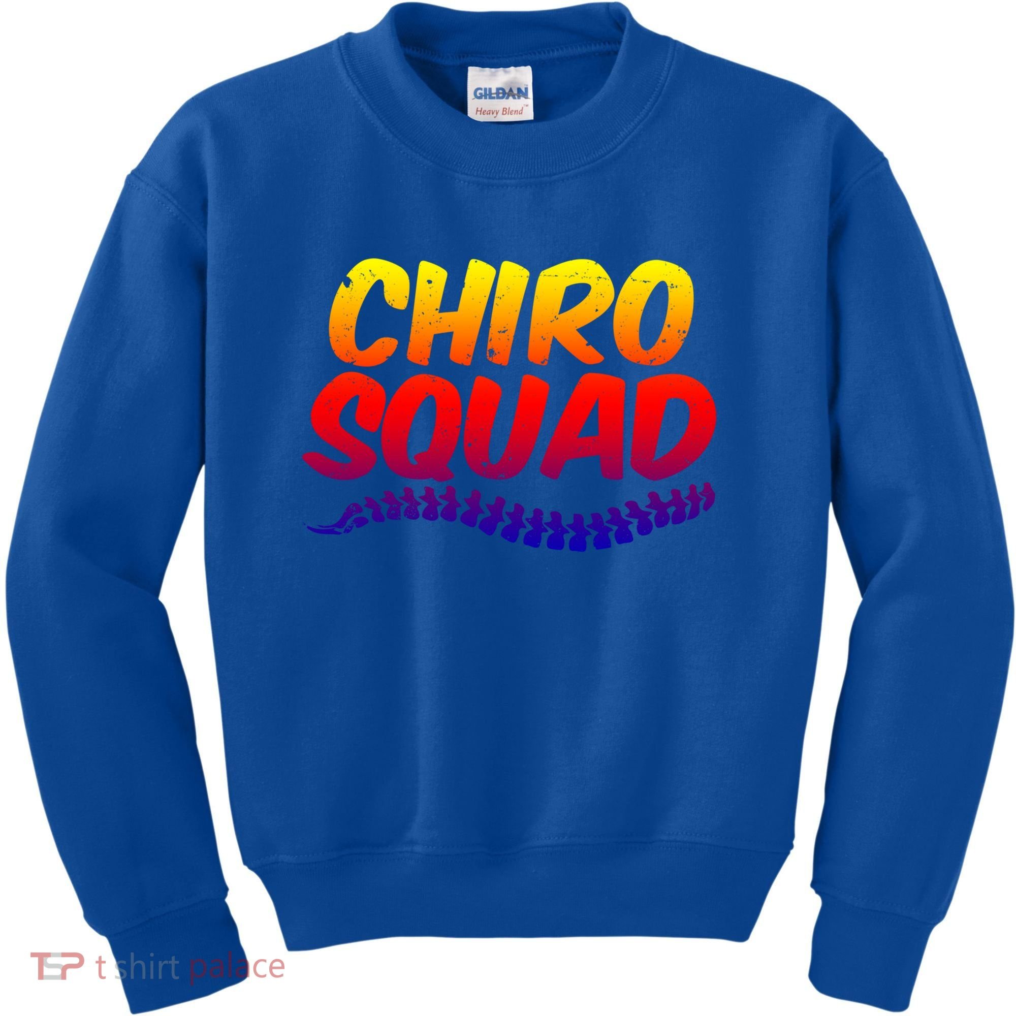 Chiro Squad Chiropractic Funny Chiropractor Novelty Humor Gift Kids Sweatshirt