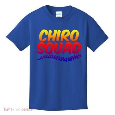 Chiro Squad Chiropractic Funny Chiropractor Novelty Humor Gift Kids T-Shirt