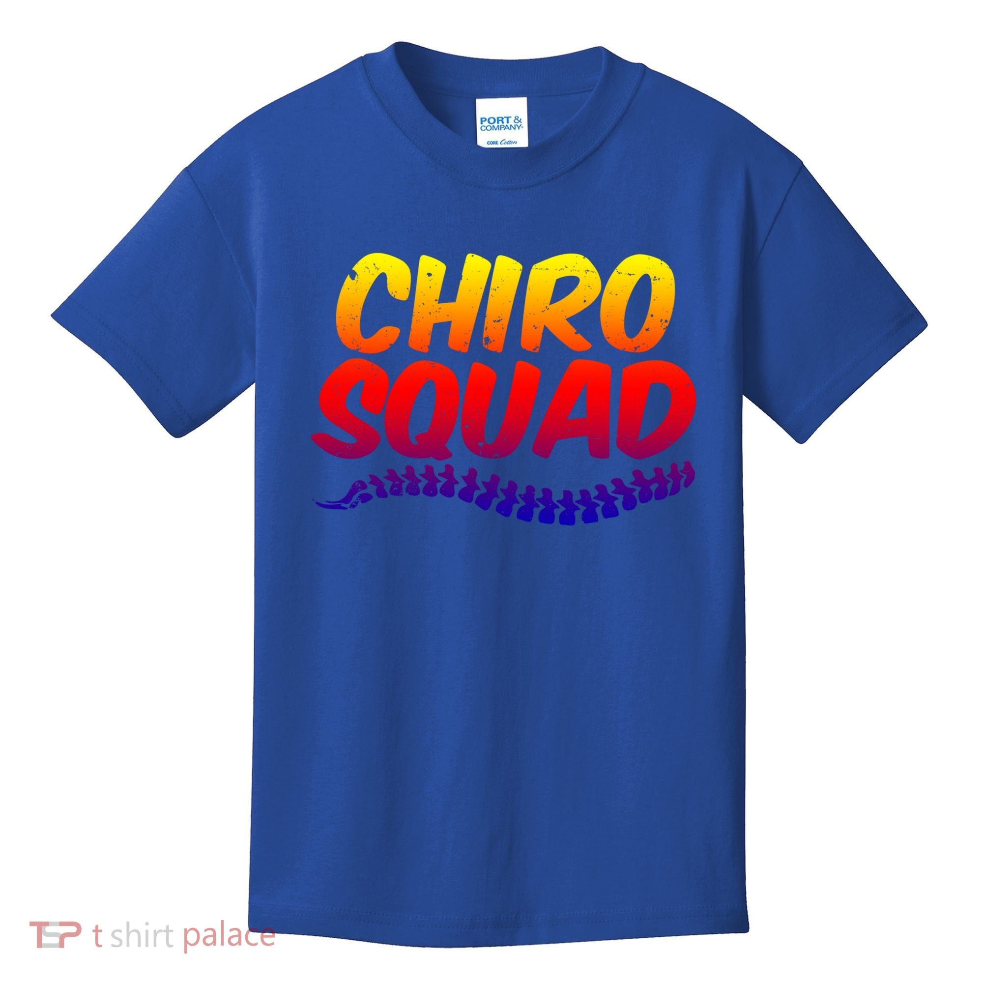 Chiro Squad Chiropractic Funny Chiropractor Novelty Humor Gift Kids T-Shirt