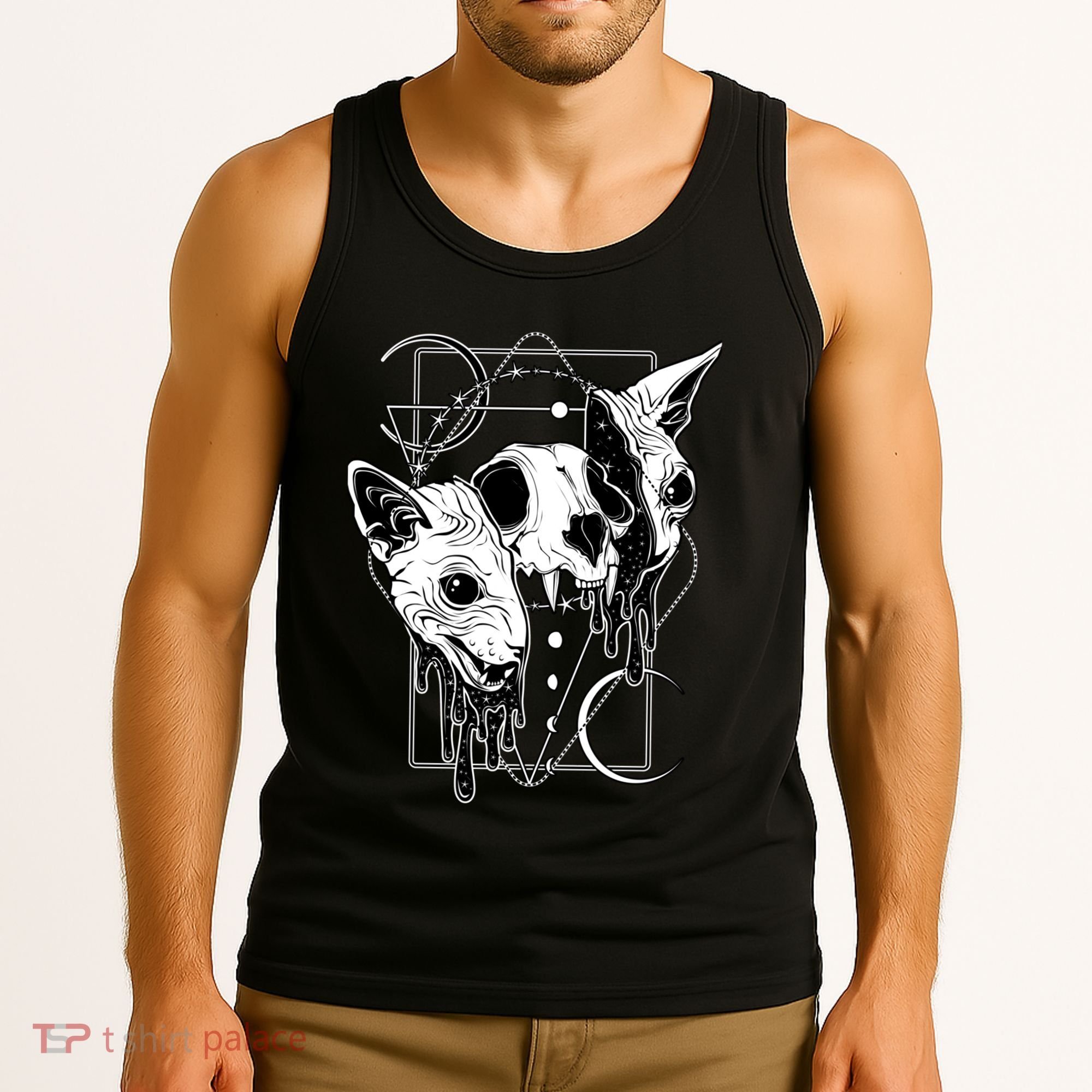 Cosmic Sphynx Tank Top