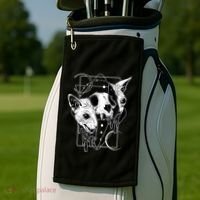 Cosmic Sphynx Golf Towel thumb 2