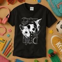 Cosmic Sphynx Kids T-Shirt thumb 3