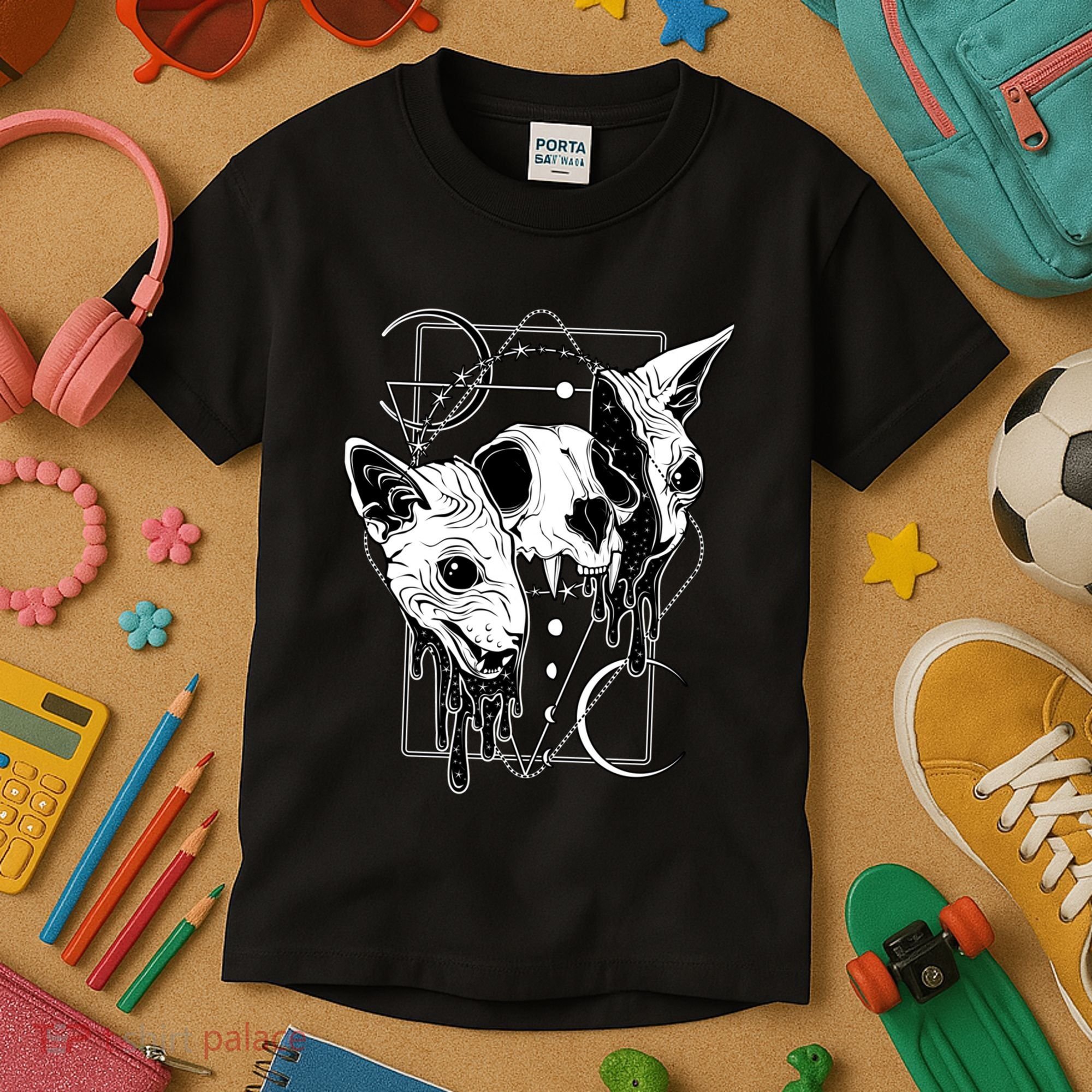 Cosmic Sphynx Kids T-Shirt