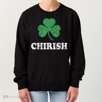 Chirish Shamrock Chicago Irish St Patricks Day Women's Sweatshirt thumb 0