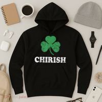 Chirish Shamrock Chicago Irish St Patricks Day Hoodie thumb 3