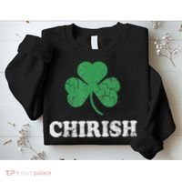 Chirish Shamrock Chicago Irish St Patricks Day Sweatshirt thumb 2