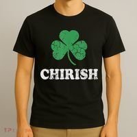 Chirish Shamrock Chicago Irish St Patricks Day T-Shirt thumb 3