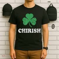 Chirish Shamrock Chicago Irish St Patricks Day T-Shirt thumb 6