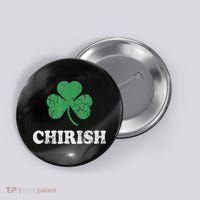 Chirish Shamrock Chicago Irish St Patricks Day Button thumb 0