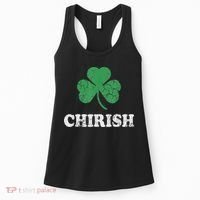 Chirish Shamrock Chicago Irish St Patricks Day Women's Tank Top thumb 0