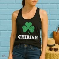 Chirish Shamrock Chicago Irish St Patricks Day Women's Tank Top thumb 2