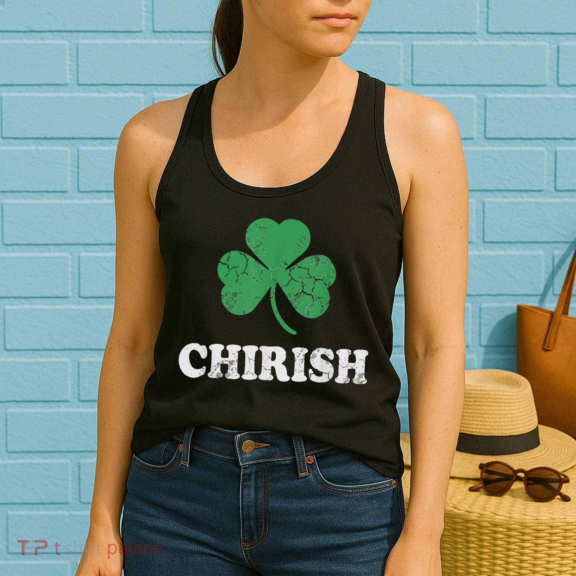 Chirish Shamrock Chicago Irish St Patricks Day Women's Tank Top