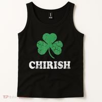 Chirish Shamrock Chicago Irish St Patricks Day Tank Top thumb 2