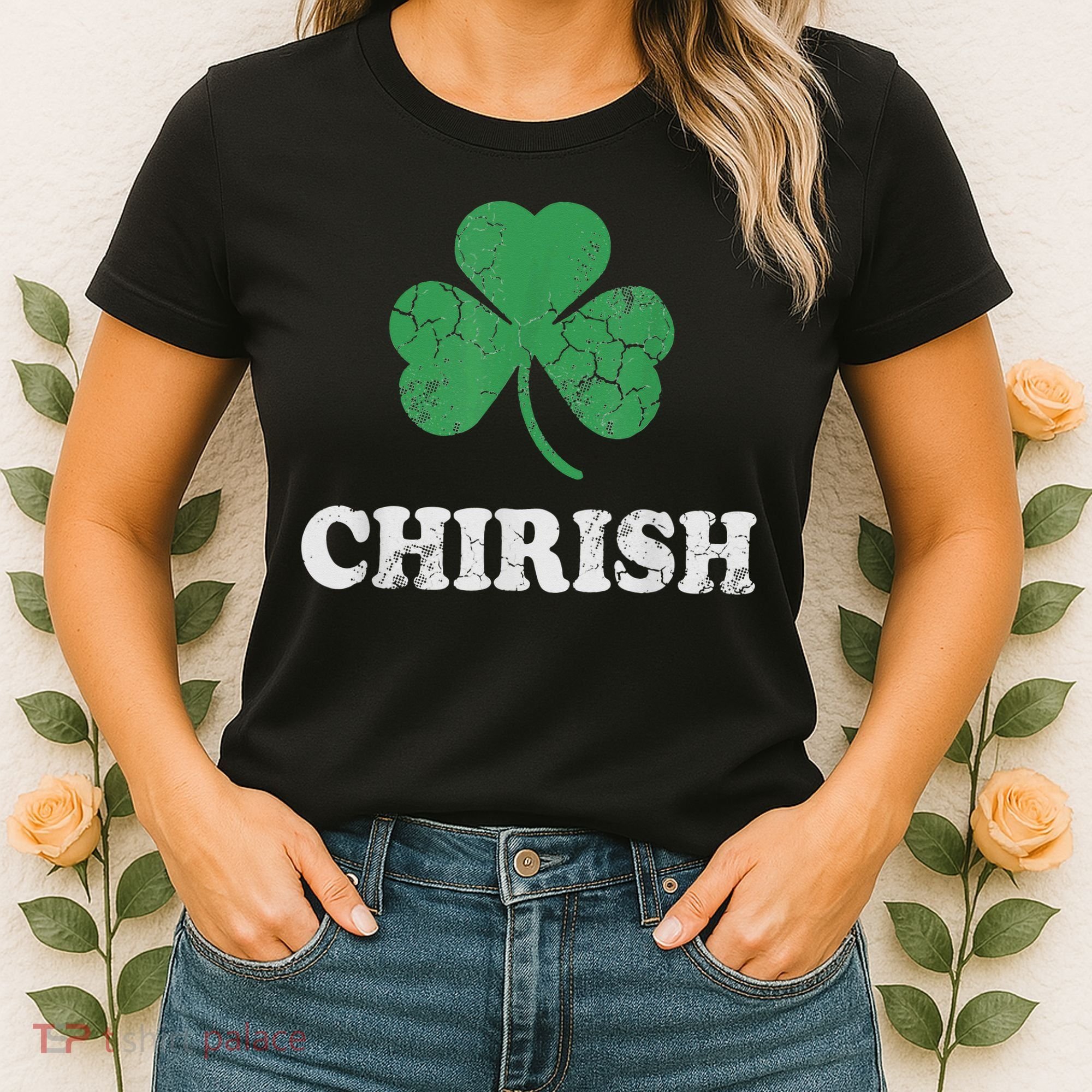 Chirish Shamrock Chicago Irish St Patricks Day Women's T-Shirt
