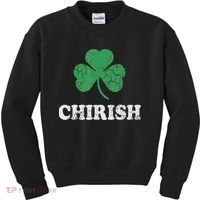 Chirish Shamrock Chicago Irish St Patricks Day Kids Sweatshirt thumb 0