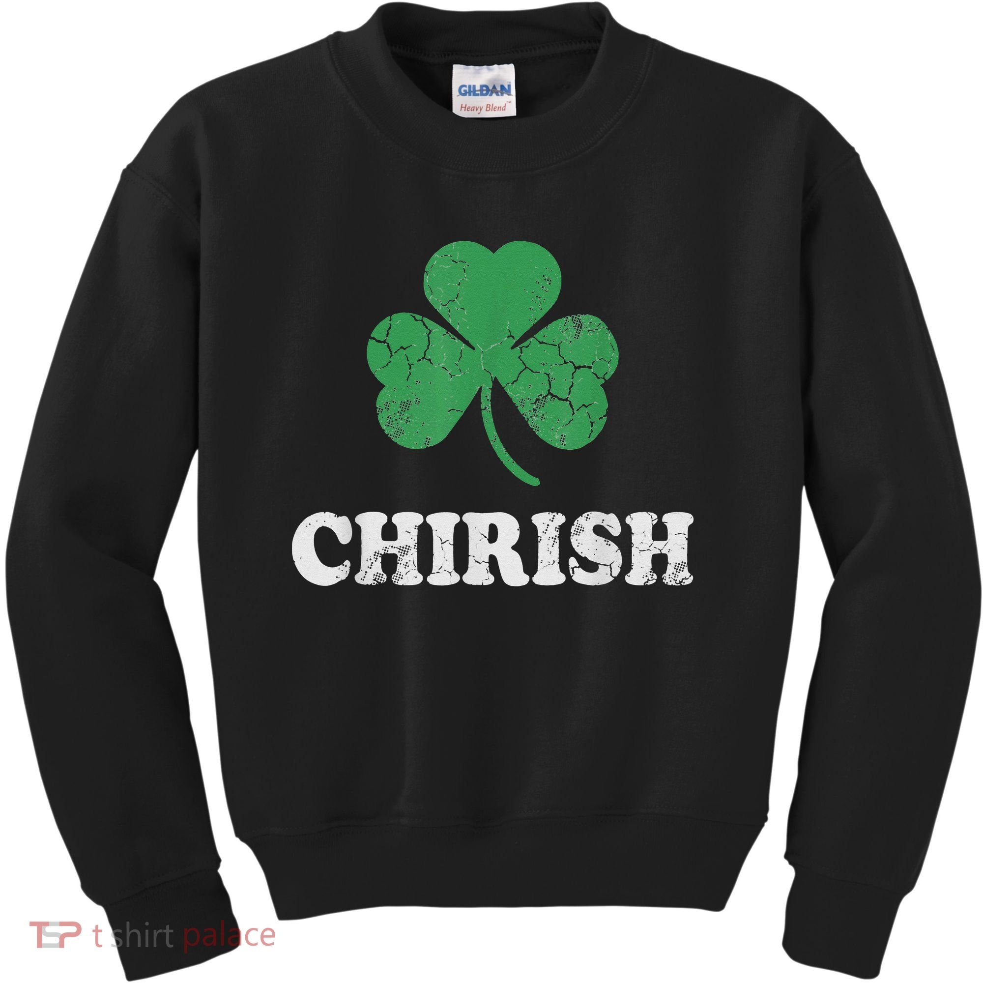 Chirish Shamrock Chicago Irish St Patricks Day Kids Sweatshirt