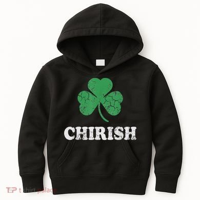 Chirish Shamrock Chicago Irish St Patricks Day Kids Hoodie