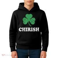 Chirish Shamrock Chicago Irish St Patricks Day Kids Hoodie thumb 4
