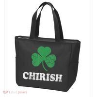 Chirish Shamrock Chicago Irish St Patricks Day Tote Bag thumb 3