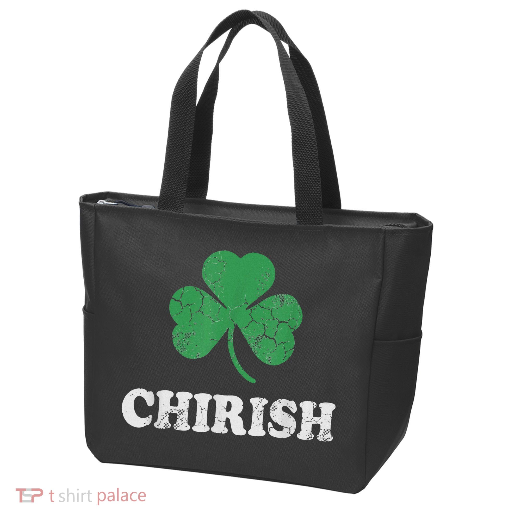 Chirish Shamrock Chicago Irish St Patricks Day Tote Bag